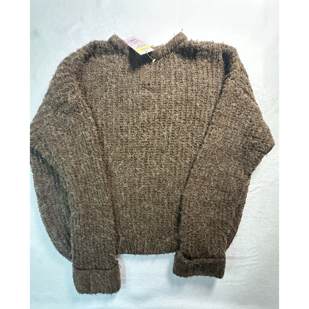 Wild‎ Fable Brown Long Sleeve Small Sweater